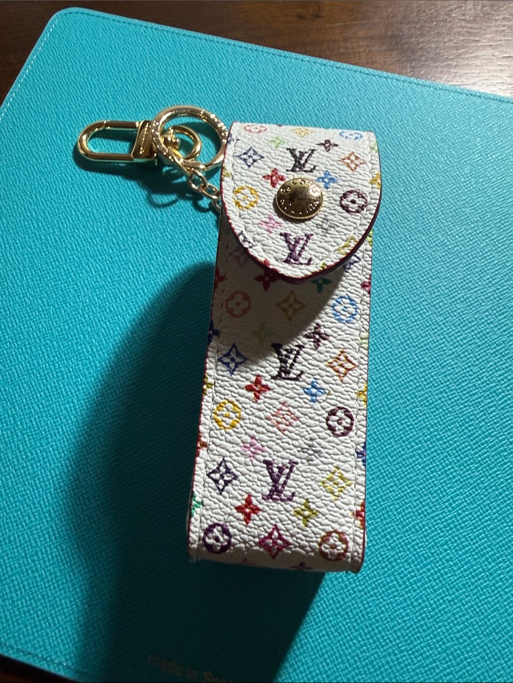 Multicolor Lipstick Pouch/Bag Charm